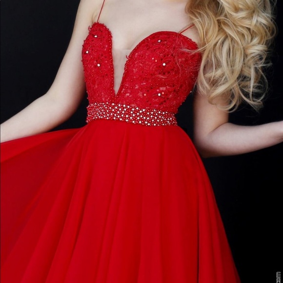 Sherri Hill Dresses & Skirts - beaded mini dress by sherri hill